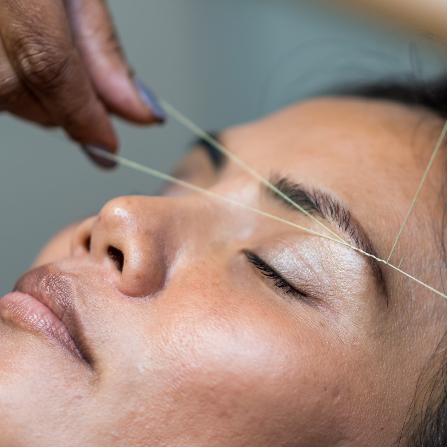 Eyebrow Threading